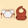 Silicone Animal Suction Plate Set
