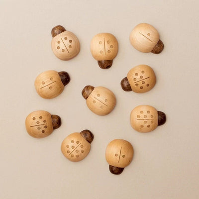 Wooden Ladybird Counting Board