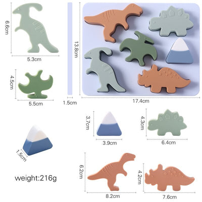 Silicone Dinosaur Puzzle